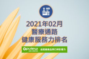 Read more about the article 02月醫療通路健康服務力排行榜評析