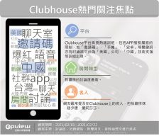 Clubhouse 熱門關注焦點