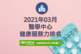 Read more about the article 03月醫學中心健康服務力排行榜評析