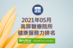 Read more about the article 05月高屏地區醫院健康服務力排行榜評析