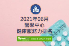 Read more about the article 06月醫學中心健康服務力排行榜評析