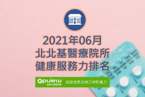 Read more about the article 06月北北基地區醫院健康服務力排行榜評析