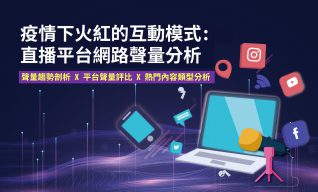 Read more about the article 洞察報告》疫情下火紅的互動模式：直播平台網路聲量分析