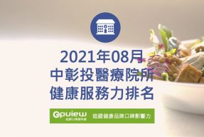 Read more about the article 08月中彰投地區醫院健康服務力排行榜評析
