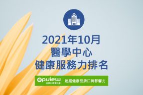 Read more about the article 10月醫學中心健康服務力排行榜評析