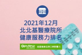 Read more about the article 12月北北基地區醫院健康服務力排行榜評析