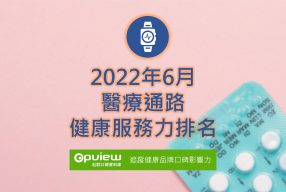 Read more about the article 6月醫療通路健康服務力排行榜評析