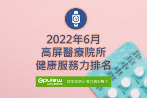 Read more about the article 6月高屏地區醫院健康服務力排行榜評析