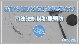 Read more about the article 【司法法制與犯罪預防】嘉義市政府護童專案獲好感 桃園市科技執法設備引網正反評價