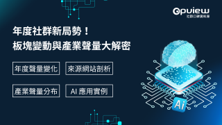 Read more about the article 洞察報告》年度社群新局勢！板塊變動與產業聲量大解密
